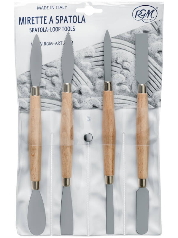 Set 4 spatule modelaj MI.S-K001 RGM