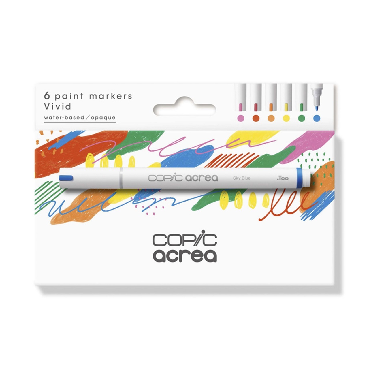 Set 6 Markere Copic Acrea Vivid 20077601