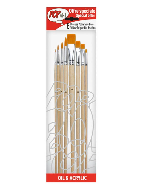 Set 8 pensule asortate Pebeo 950250
