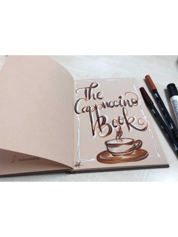 Sketch Book The Cappuccino 120g/mp Hahnemuhle (Marime: A5 (14.8 X 21cm))