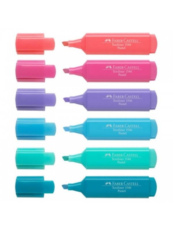 Textmarker 1546 Pastel Faber Castell (Culoare: rose)