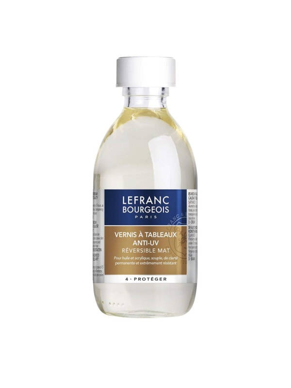 Varnish anti-UV Lefranc & Burgeois (Tip - Gramaj: satin - 75 ml)