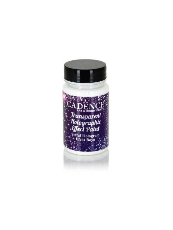 Vopsea transparenta cu glitter 90 ml Holographic Cadence