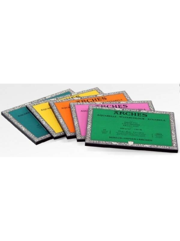 Bloc acuarela Arches Aquarell - landscape (Marime: 18 x 26cm, Grain fin)