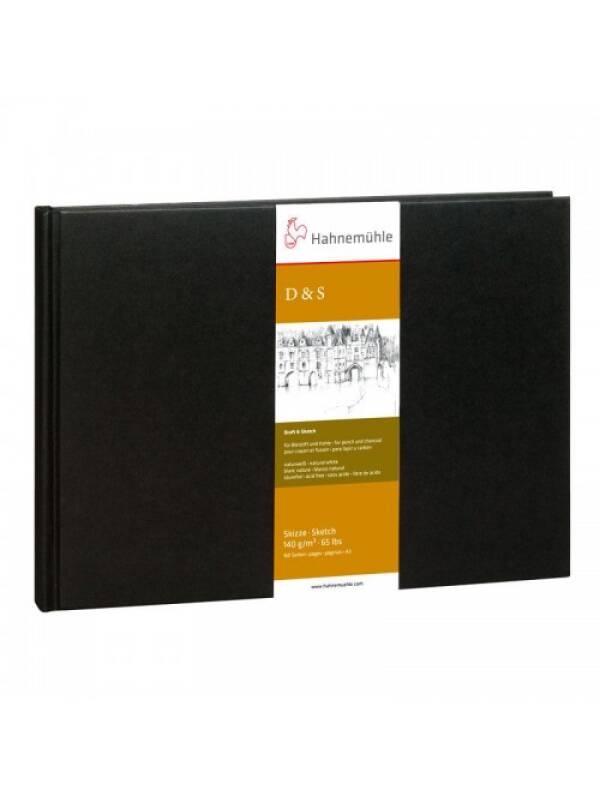 Carnet de schita D&S, A3, 140g, 80 file, Hahnemuehle (Marime: A3, landscape)