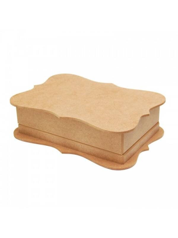 Cutie MDF 5mm Ilyas (Marime: 17 x 13 x 6.5cm)