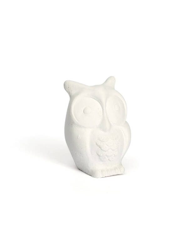 Decoratiune din ipsos Bufnita Graine Creative 169620