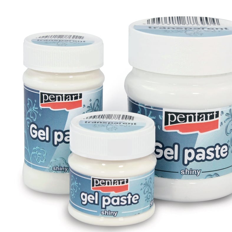 Gel Pasta Transparent, Efect Shiny, Pentart 4201 (Gramaj: 100 ml)