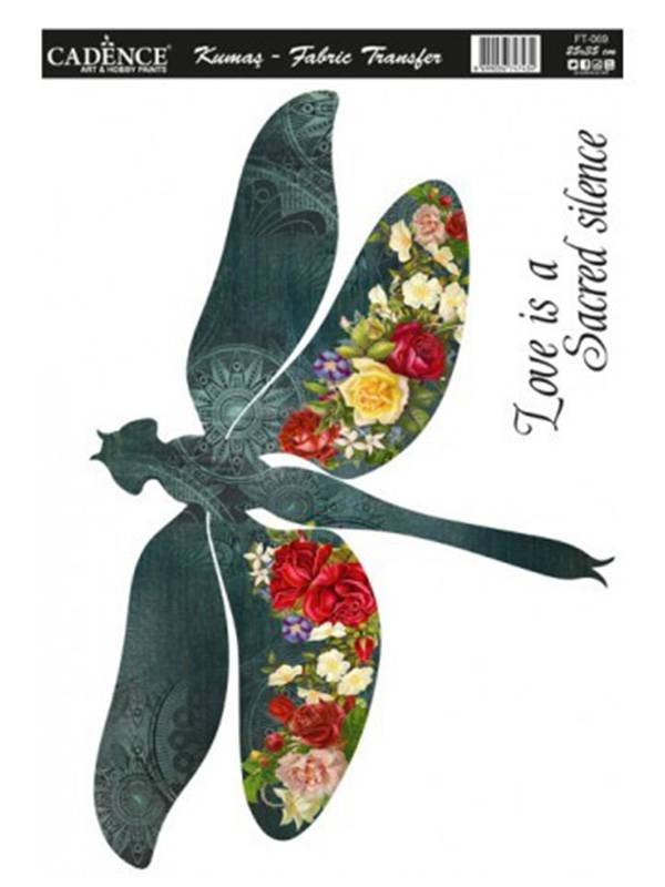 Hartie de transfer pe material Textil 25cmx35cm Cadence FT-69