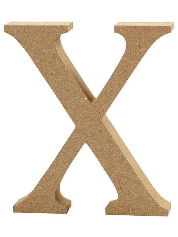 Litere MDF Creativ Company - 13 cm (Litera: S)