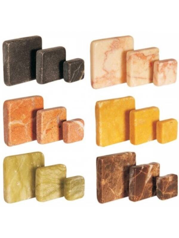 Mozaic Marmura 4mm Mosaikstein (Culoare: verde jade 200g)