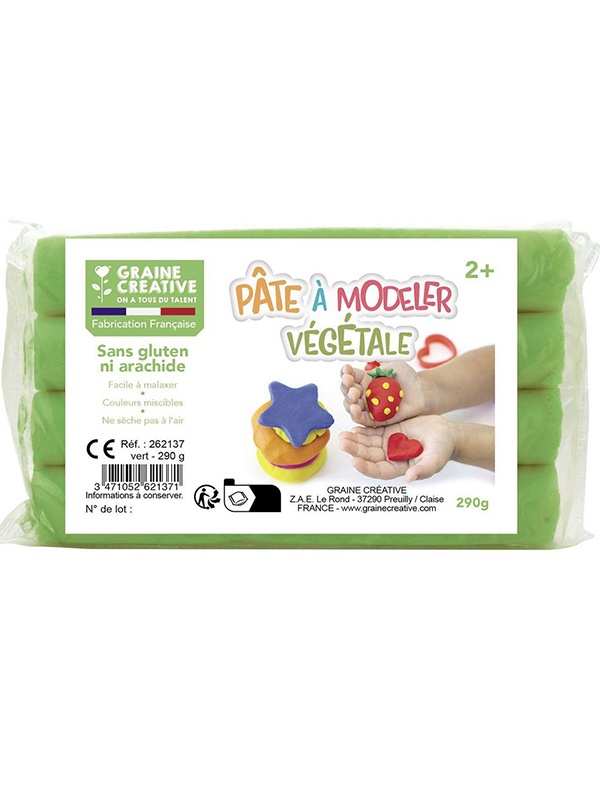 Plastilina vegetala 290g Graine Creative (Culoare: portocaliu)