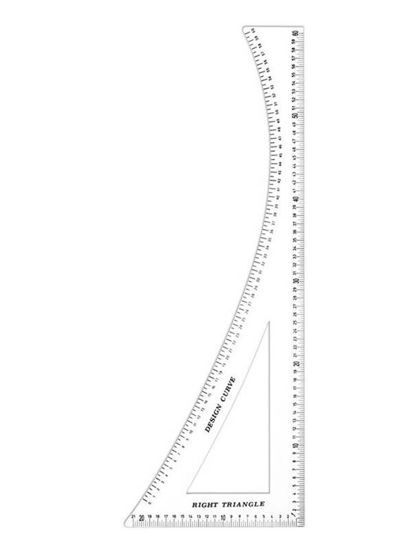 Rigla curba din plastic 60cm Isomars DLC60