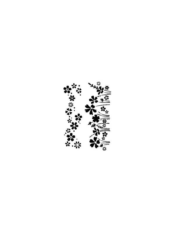 Sablon decorativ Floricele AS-447 Cadence
