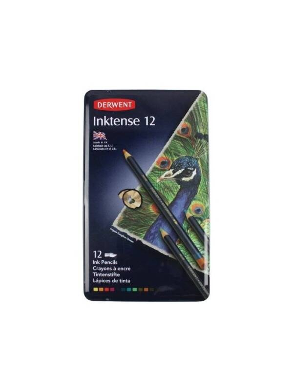 Set 12 creioane Derwent Inktense