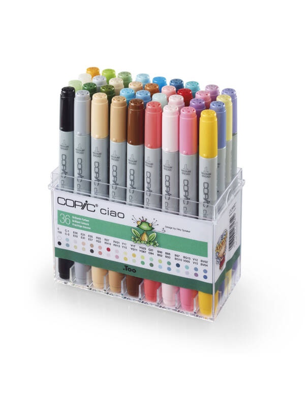 Set 36 Markere Brilliant Colours Copic Ciao 22075436