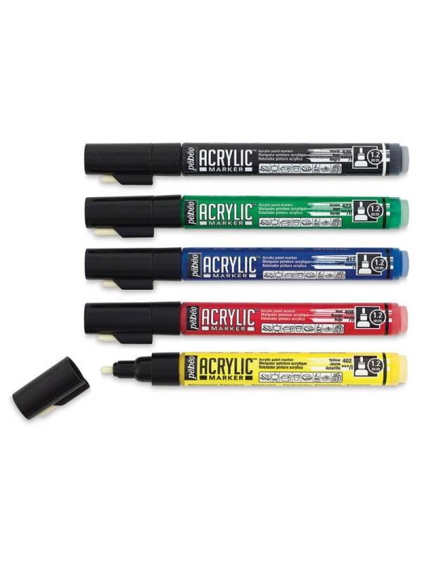 Set 5 markere acrilice Acrylic Pebeo 205505