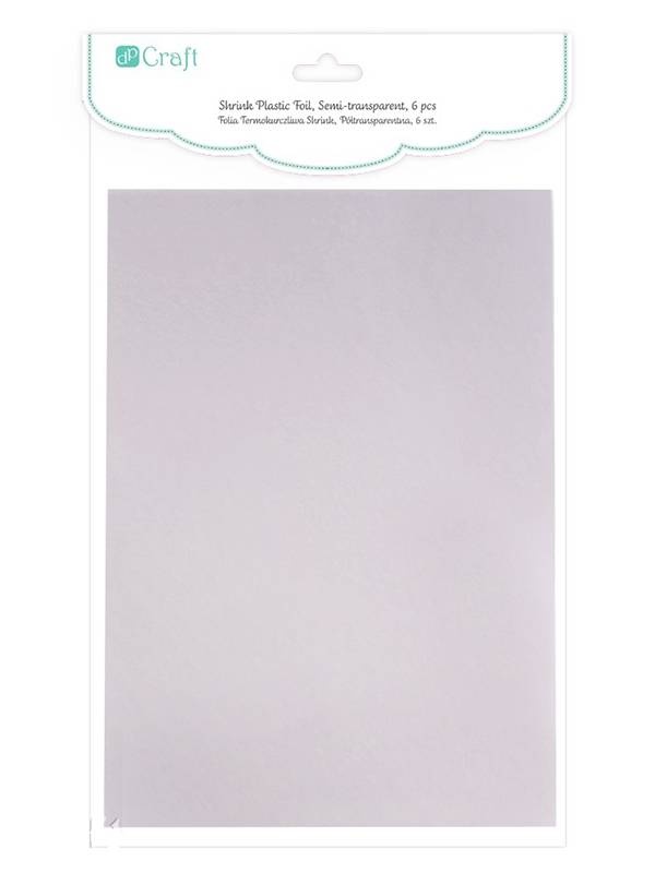 Set 6 folii semitransparente termocontractabile Dp Craft shri-002