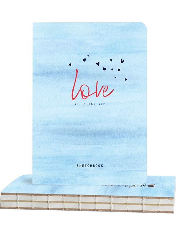 Sketchbook Love in the air � Heart in the sky 14.5X21cm Drasca 122151708