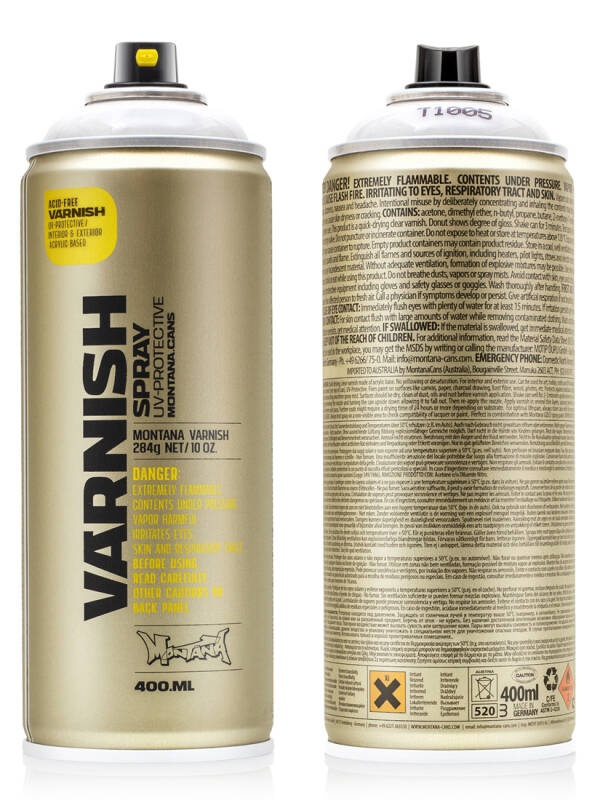 Vernis spray satinat 400 ml Montana Tech T1005