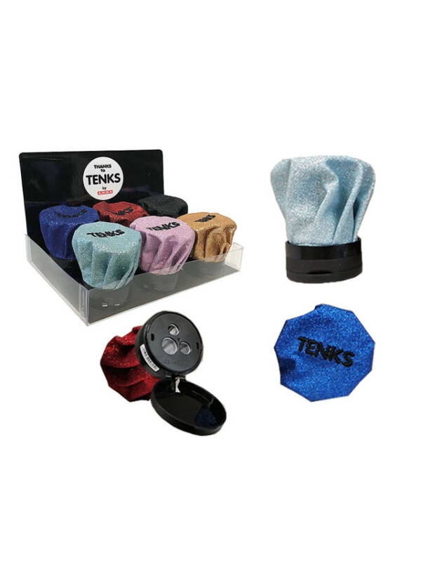 Ascutitoare tripla cu glitter Tenks Arda TEK02SC