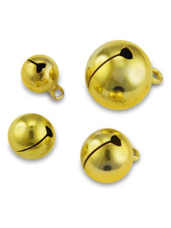 Clopotei rotunzi aurii Meyco (Marime - Nr. bucati: 26579 - 10 mm, 11 buc.)