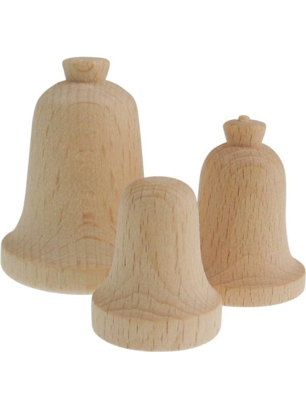 Clopotel din lemn Meyco (Marime: 36026, 40 x 30mm)
