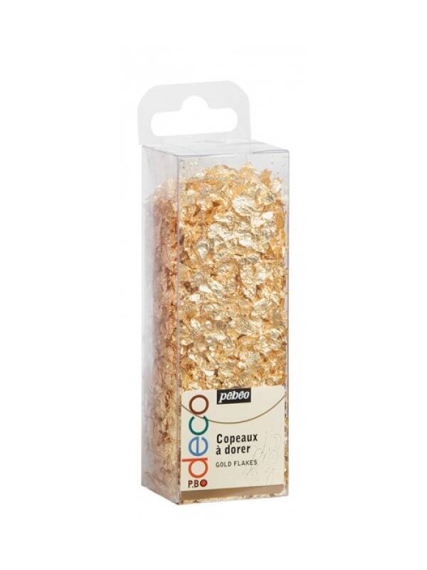 Fulgi de foita 1.5g Deco Pebeo (Culoare: Gold)