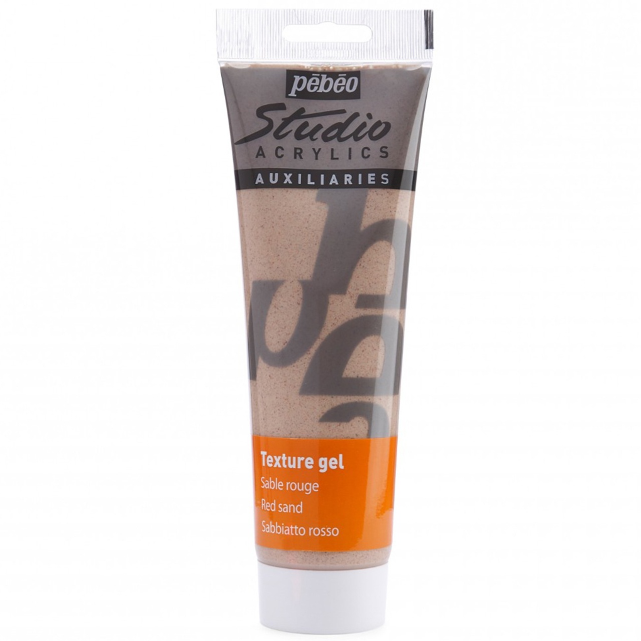 Gel acrilic textura nisip Studio Pebeo (Culoare: yellow 525002)