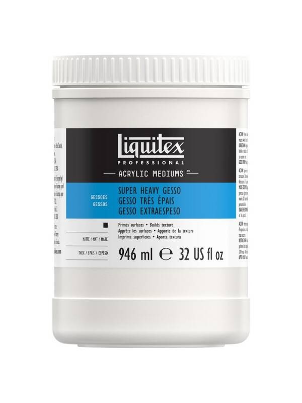 Gesso acrilic Super Heavy Liquitex (Gramaj: 946 ml)