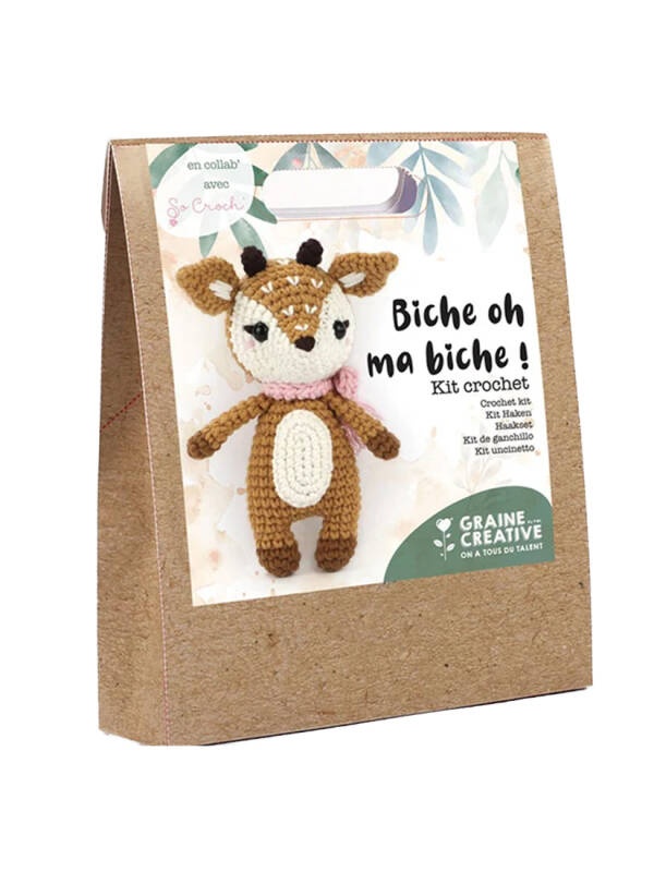Kit crosetat Amigurumi Cerb Graine Creative 420220