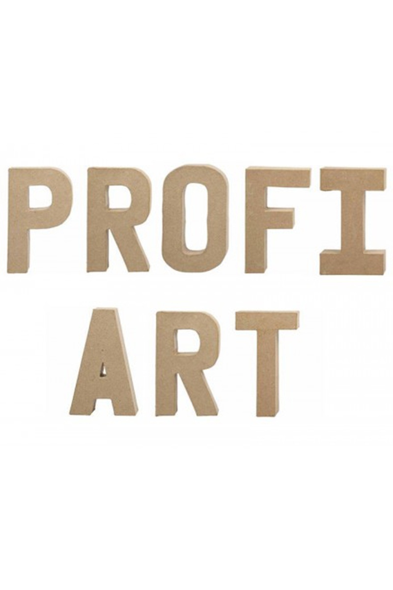 Litere carton presat - mucava 20.5 cm (Litera: H 26607)