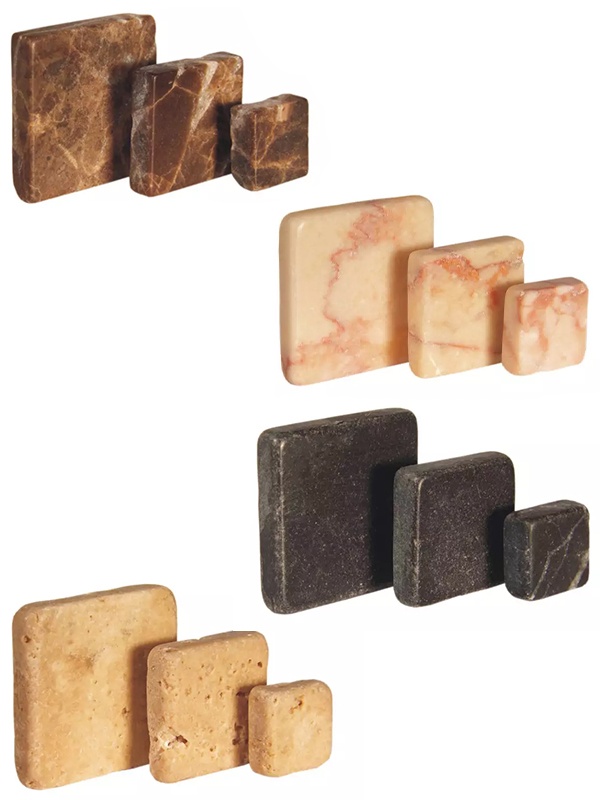Mozaic Marmura 20x20x4mm Mosaikstein (Culoare: pink cream 200g)