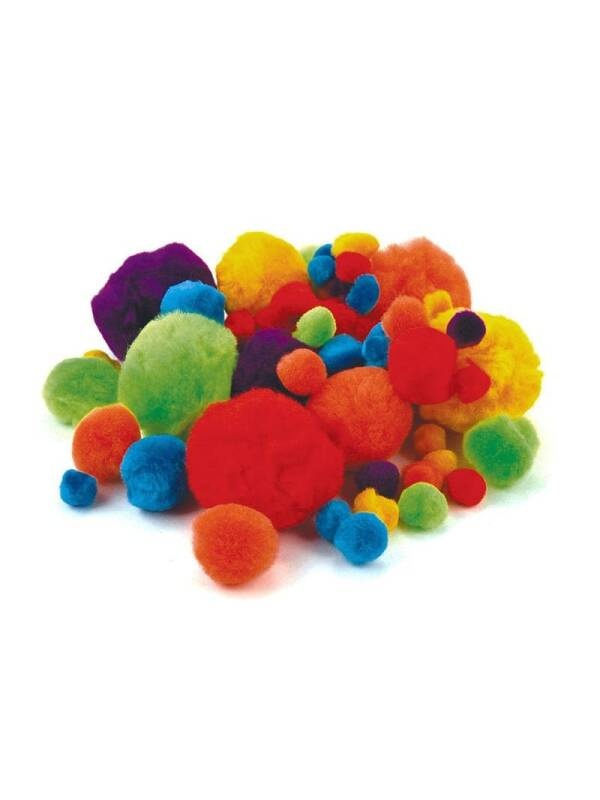 Pom Pom 10-40mm asortate Meyco 28567