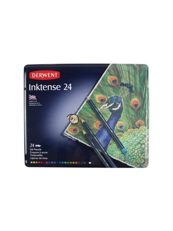 Set 24 creioane Derwent Inktense