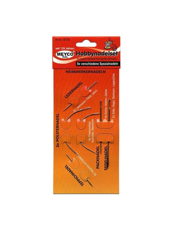 Set 6 ace diferite Meyco 65190