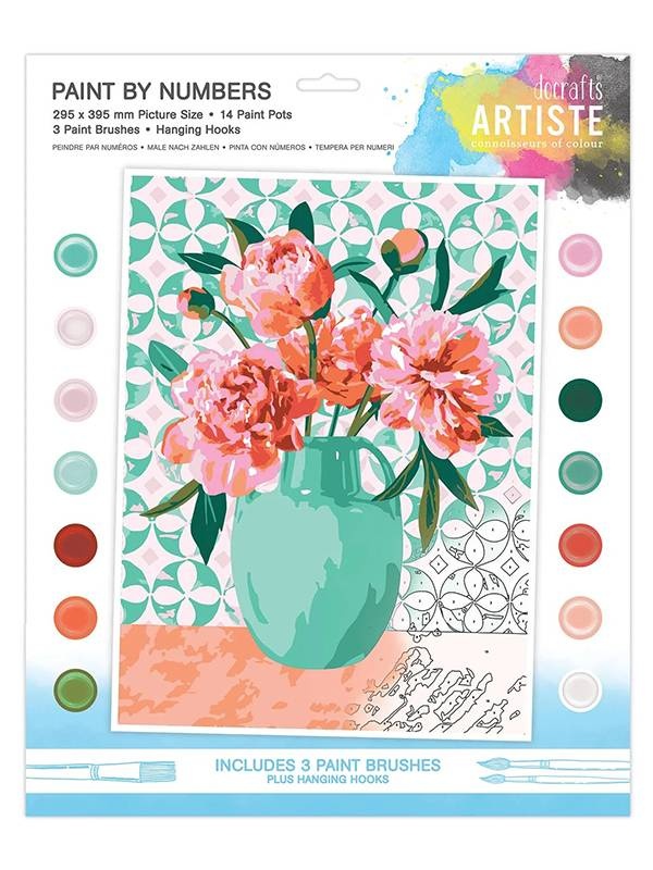 Set pictura pe numere Artiste Beautiful Bouquet Dp Craft doa-550709