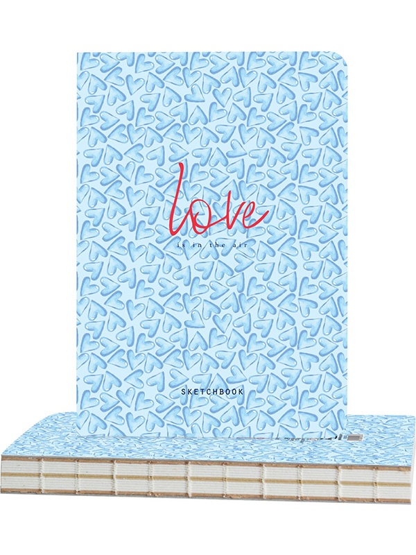 Sketchbook Love in the air � Million hearts 14.5X21cm Drasca 122151709