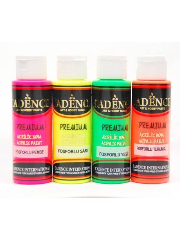 Vopsea acrilica fluorescenta Premium 70ml Cadence (Culoare: Pink Rose)
