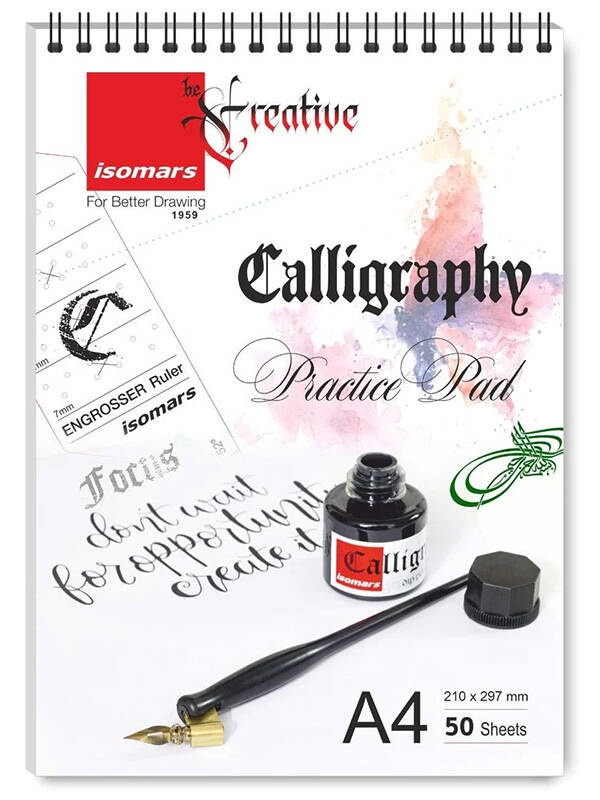 Bloc de caligrafie A4 50 file, 110g/mp Isomars CPP