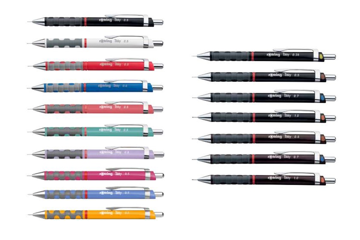 Creion Mecanic Rotring Tikky (Marime: 0.5 mm Burgundy)