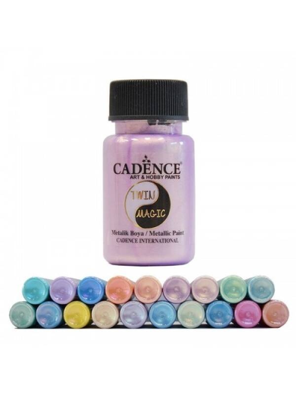 Culori acrilice metalice 50 ml Twin Magic Cadence (Culoare: TM-03 Yellow-Red)