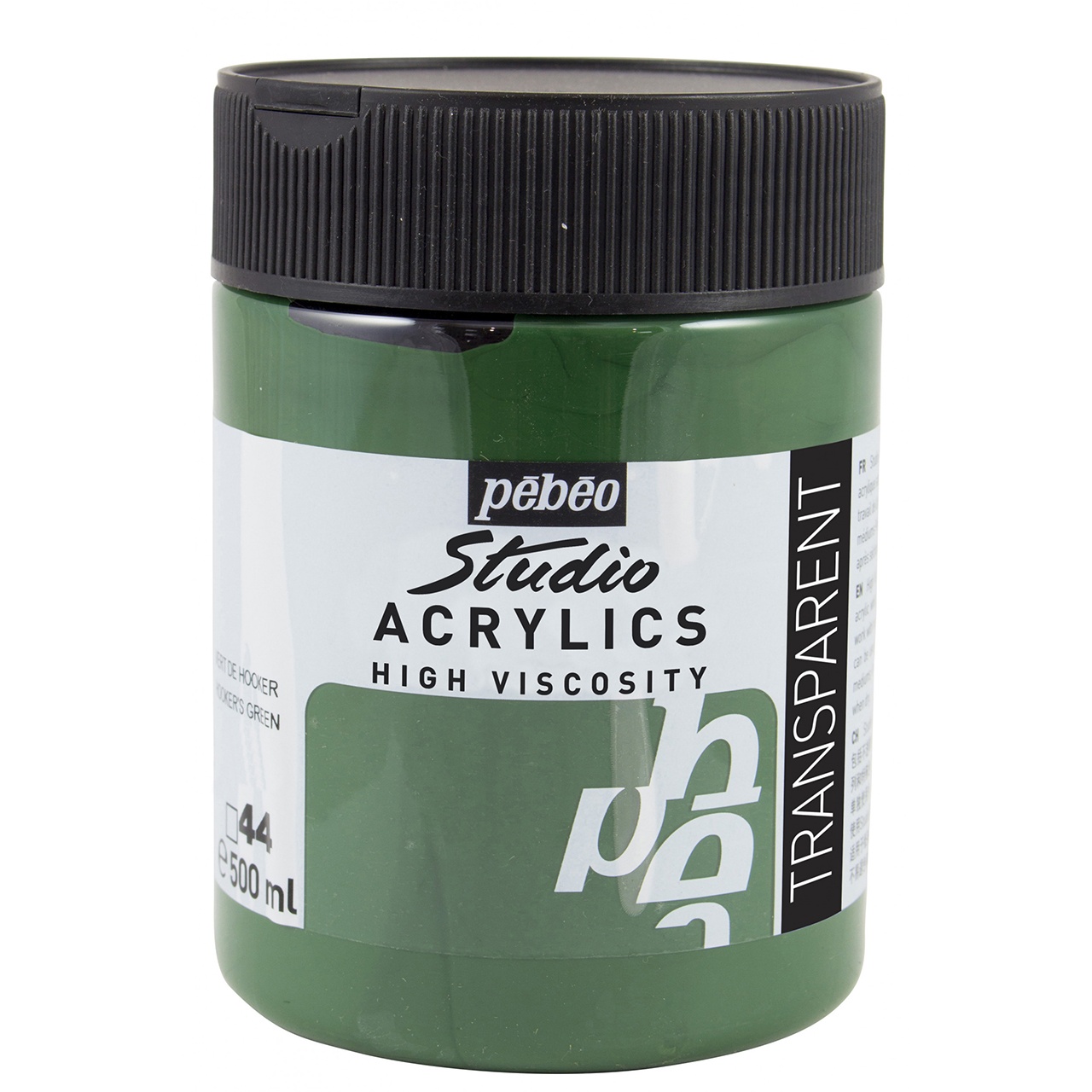 Culori acrilice Studio High Viscosity Pebeo 500 ml (Culoare Studio High Viscosity Pebeo: Ultramarine Blue)