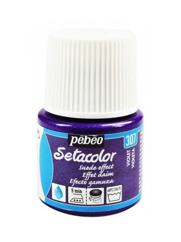 Culori pentru textile 45 ml Setacolor Opaque Suede Pebeo (Culoare: antique white)