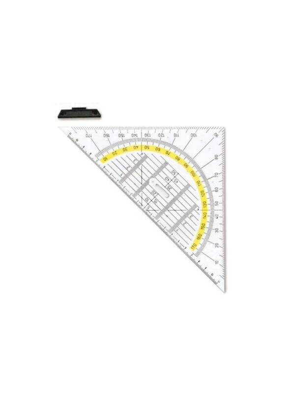 Echer 45 grade 25 cm Uni Arda GEO401PSS