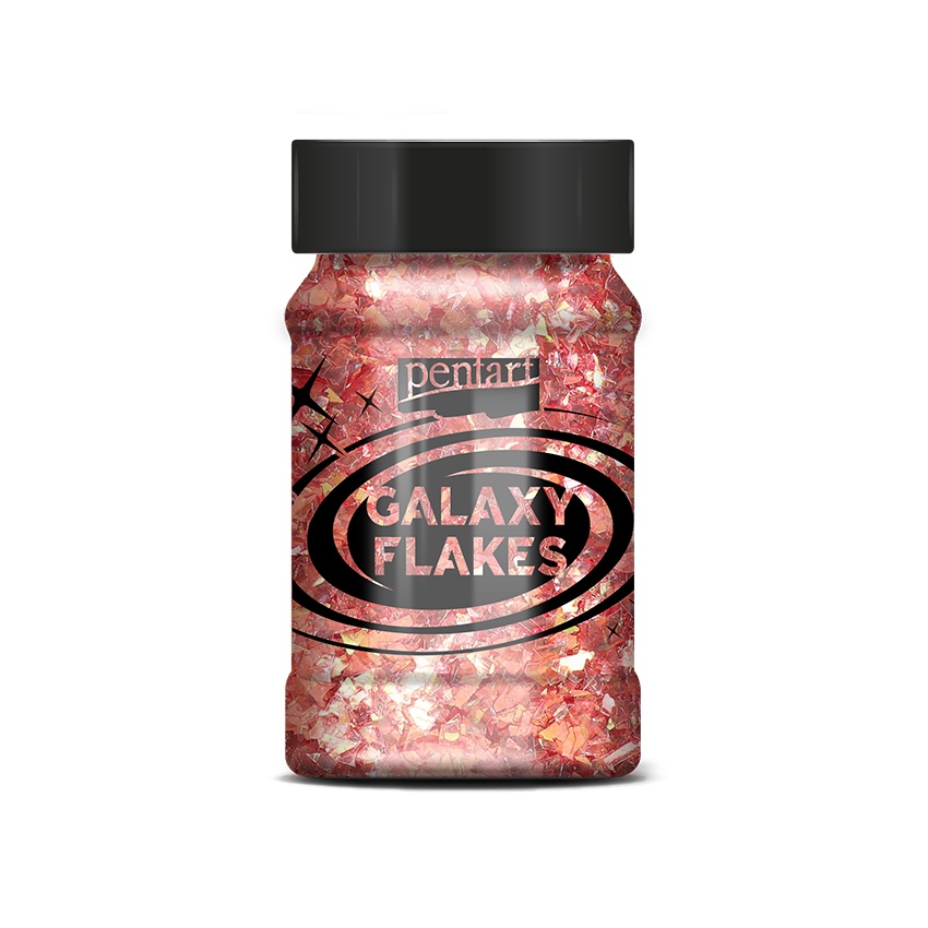 Fulgi iridiscenti Galaxy 15g Pentart (Culoare: Jupiter white 37047)