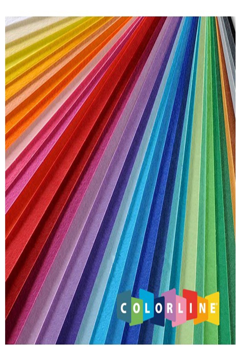 Hartie colorata 220g Canson Colorline - 50x70 cm (Culoare hartie Canson Colorline: Primary Blue)