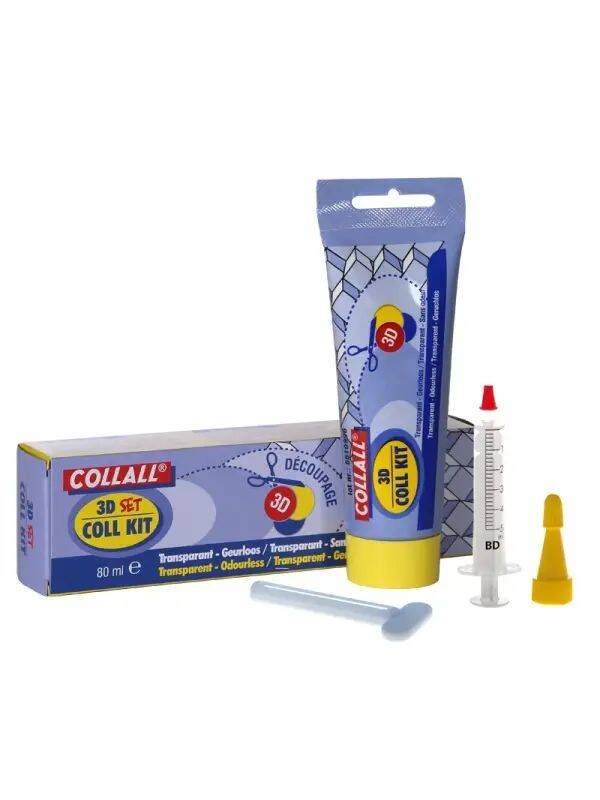 Kit adeziv 3D Collall COLKIT0080DS