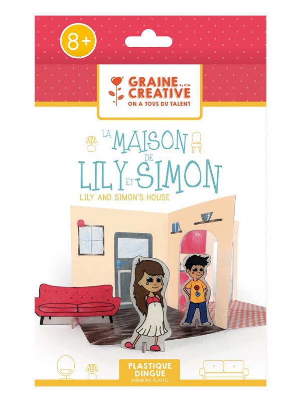 Kit casa 3D Lily si Simon Graine Creative 750207