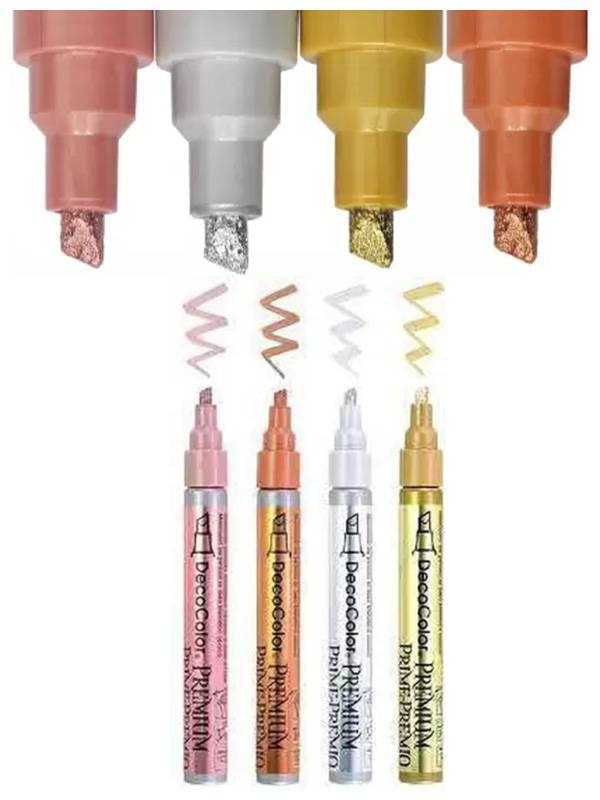 Marker DecoColor Premium Chisel Marvy Uchida 350 (Culoare Marvy DecoColor: Rose Gold)